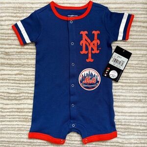 Mets Snap Romper- NWT